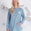 Salty Crew Womens Club Salty Teal Mid Weight Hoody