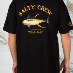 Salty Crew Ahi Mount Black S/S Standard Tee Mens