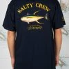 Salty Crew Ahi Mount Navy S/S Standard Tee