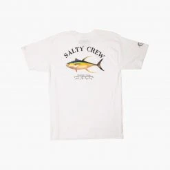 Salty Crew Ahi Mount White S/S Standard Tee Mens