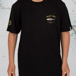 Salty Crew Bruce Boys Black S/S Tee Youth