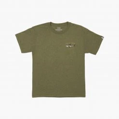 Salty Crew Youth Bruce Boys Forest Heather S/S Tee