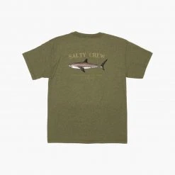 Salty Crew Youth Bruce Boys Forest Heather S/S Tee