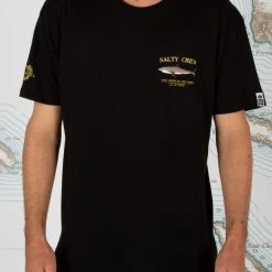 Salty Crew Bruce Black S/S Premium Tee Mens