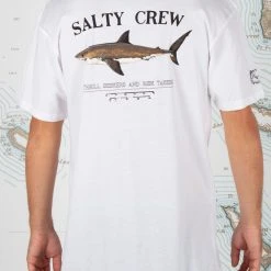 Salty Crew Bruce White Premium S/S Tee Mens