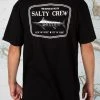 Salty Crew Mens Stealth Black S/S Standard Tee