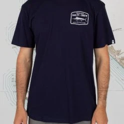 Salty Crew Stealth Navy Standard S/S Tee Mens