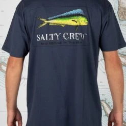Salty Crew Mens El Dorado Harbor Blue S/S Premium Tee