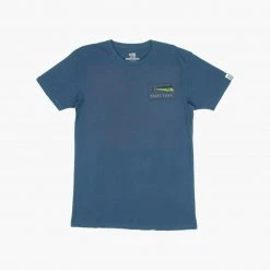 Salty Crew Mens El Dorado Harbor Blue S/S Premium Tee