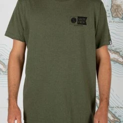 Salty Crew Mens Alpha Forest Heather S/S Standard Tee