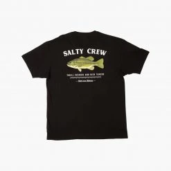 Salty Crew Mens Bigmouth Black S/S Premium Tee
