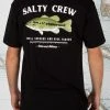 Salty Crew Mens Bigmouth Black S/S Premium Tee