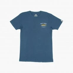 Salty Crew Bigmouth Harbor Blue S/S Premium Tee