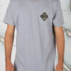 Salty Crew Mens Tippet Decoy Athletic Heather S/S Standard Tee
