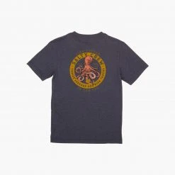 Salty Crew Deep Reach Navy Heather S/S Boys Tee