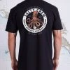 Salty Crew Deep Reach Black S/S Standard Tee Mens
