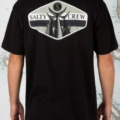 Salty Crew High Tail Black S/S Premium Tee Mens