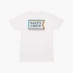 Salty Crew Mens Layers White S/S Premium Tee