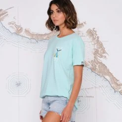 Salty Crew Tailed Sea Foam Boyfriend Tee
