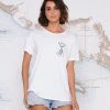 Salty Crew Tailed White Boyfriend Tee