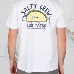 Salty Crew Mens Baja Fresh White S/S Premium Tee