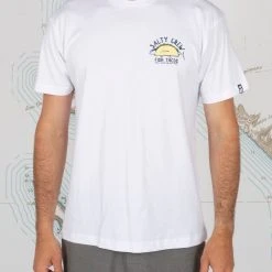 Salty Crew Mens Baja Fresh White S/S Premium Tee