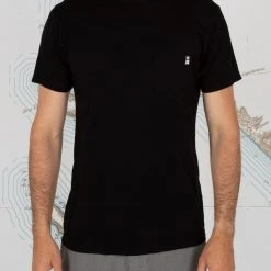 Salty Crew Shouldered Black S/S Premium Pocket Tee Mens