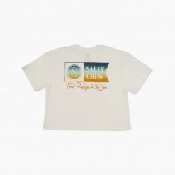 Salty Crew Alpha Gradient White Skimmer Tee Womens