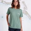 Salty Crew Womens Ahi Mount Sage Boyfriend Tee