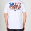 Salty Crew Mens Stars And Stripes White S/S Premium Tee