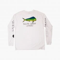Salty Crew Angry Bull White L/S Sunshirt