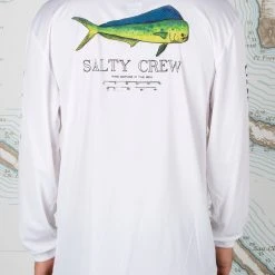 Salty Crew Angry Bull White L/S Sunshirt