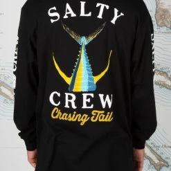 Salty Crew Tailed Black L/S Standard Tee