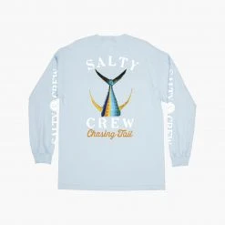 Salty Crew Tailed Light Blue L/S Standard Tee