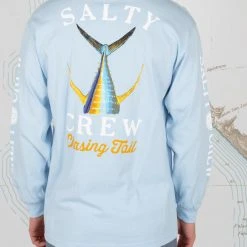 Salty Crew Tailed Light Blue L/S Standard Tee
