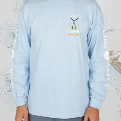Salty Crew Tailed Light Blue L/S Standard Tee