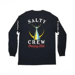 Salty Crew Tailed Navy L/S Rashguard Mens