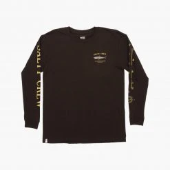 Salty Crew Bruce Boys Black L/S Tee