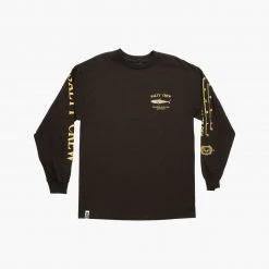 Salty Crew Mens Bruce Black L/S Standard Tee