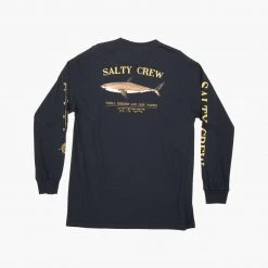 Salty Crew Bruce Navy L/S Standard Tee Mens