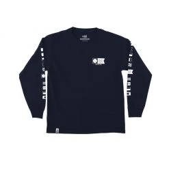Salty Crew Youth Alpha Boys Navy L/S Tee