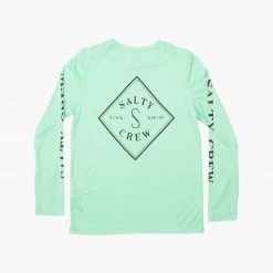 Salty Crew Tippet Boys Seafoam L/S Sunshirt