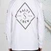 Salty Crew Tippet Boys White UV L/S Tee Youth