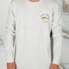 Salty Crew Ahi Mount Vintage White L/S Tech Tee