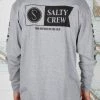 Salty Crew Alpha Athletic Heather L/S Premium Tee