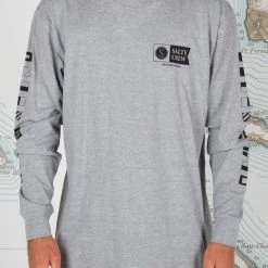 Salty Crew Alpha Athletic Heather L/S Premium Tee