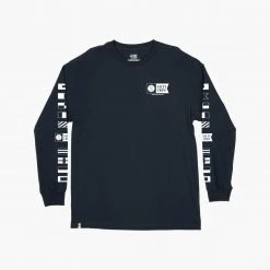 Salty Crew Alpha Navy L/S Premium Tee Mens