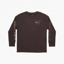 Salty Crew Bruce Boys Black UV L/S Tee