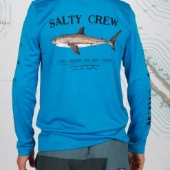 Salty Crew Bruce Sapphire Boys L/S Sunshirt