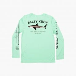 Salty Crew Bruce Boys Seafoam L/S Sunshirt